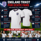 UK Weltmeisterschaft Trikot 2026 Herren Fußballtrikot Atmungsaktiv - Image 3