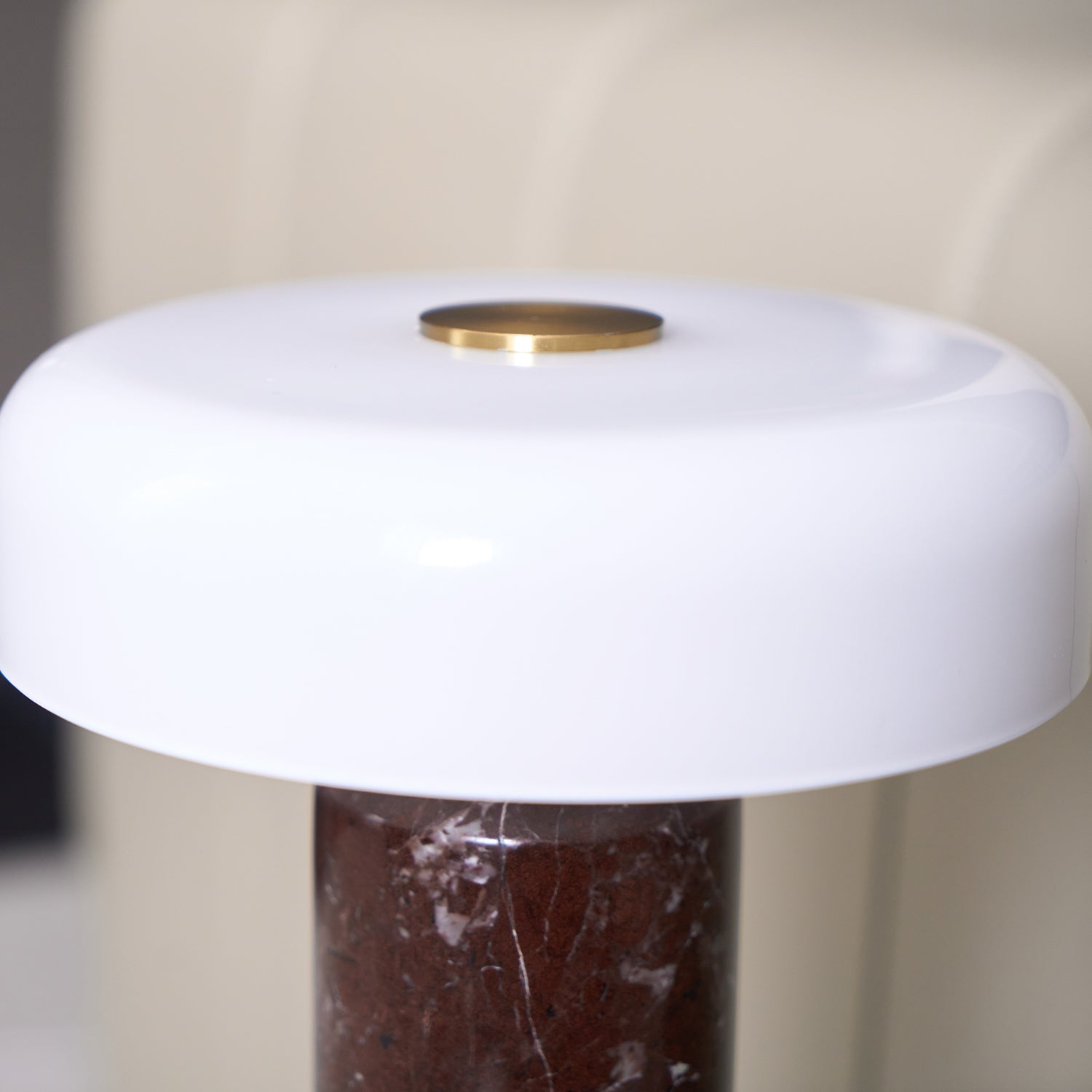 Modern Marble Base Table Lamps with LED Touch Control