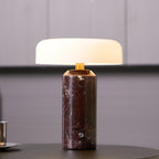 Modern Marble Base Table Lamps with LED Touch Control