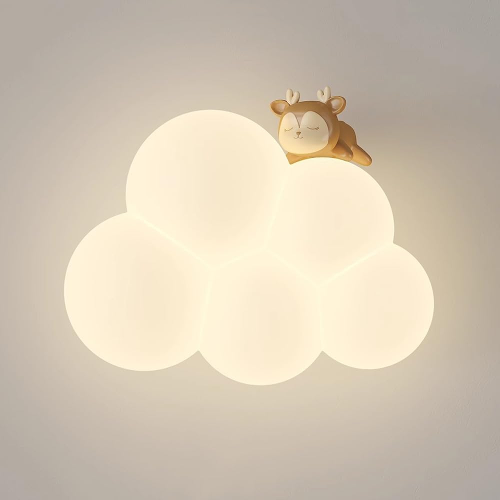 Children’s Wall Light Cloud Design LED Night Lamp