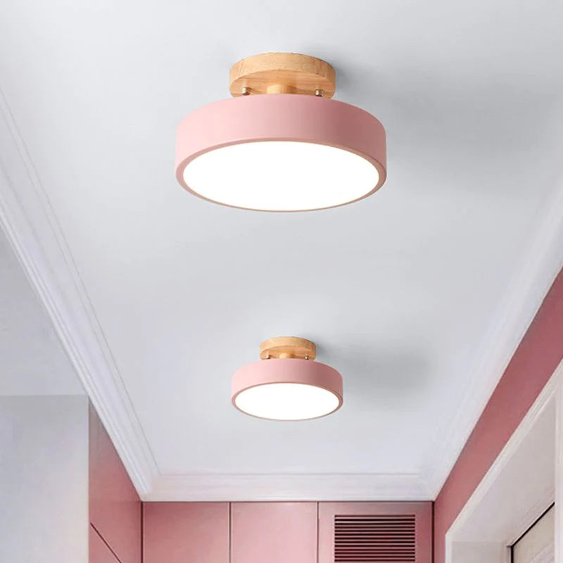NordAcorn: Holz Deckenleuchte im skandinavischen Stil – Moderne LED Aufputzlampe für Flur & Schlafzimmer - Image 11