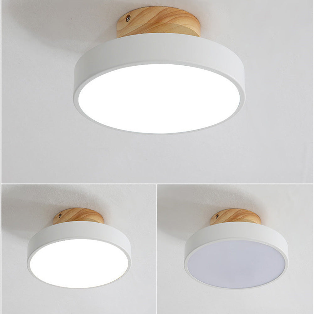 NordAcorn: Holz Deckenleuchte im skandinavischen Stil – Moderne LED Aufputzlampe für Flur & Schlafzimmer - Image 13