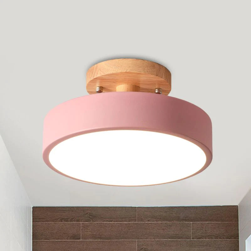 NordAcorn: Holz Deckenleuchte im skandinavischen Stil – Moderne LED Aufputzlampe für Flur & Schlafzimmer - Image 18