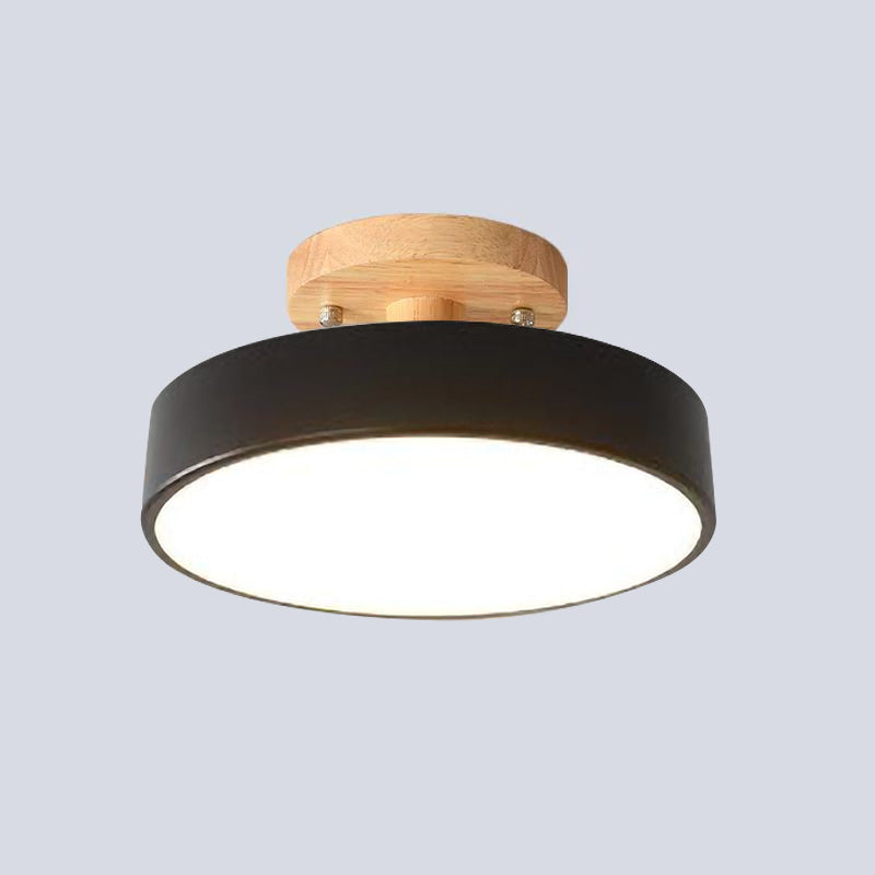 NordAcorn: Holz Deckenleuchte im skandinavischen Stil – Moderne LED Aufputzlampe für Flur & Schlafzimmer - Image 25