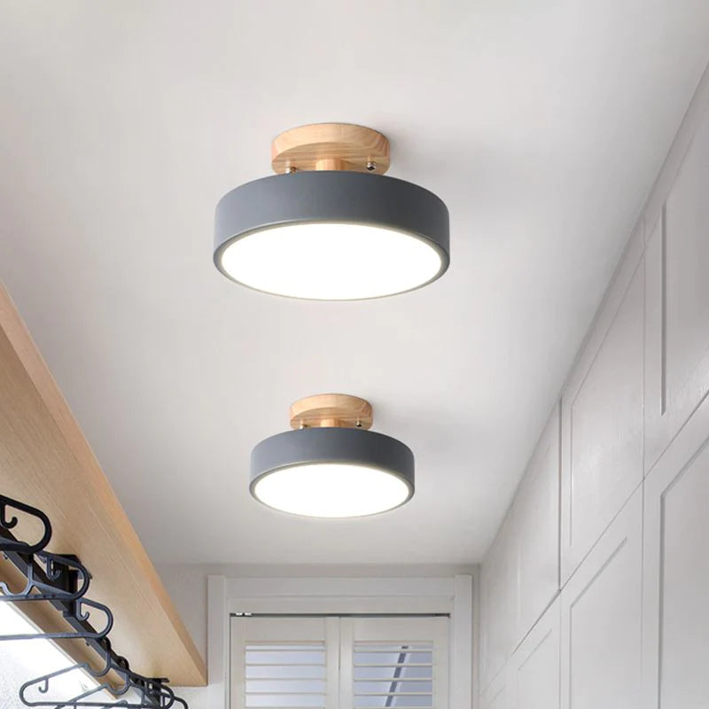 NordAcorn: Holz Deckenleuchte im skandinavischen Stil – Moderne LED Aufputzlampe für Flur & Schlafzimmer - Image 7