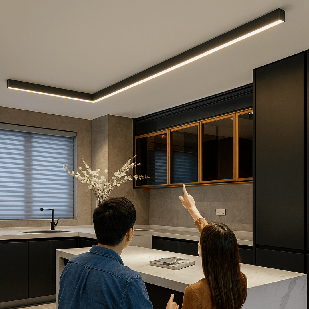 NordGlanz: LED Deckenleuchte im Skandinavischen Design - Image 3