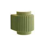 Modern Cylinder Resin Fluted Wall Sconce Up Down - Image 6