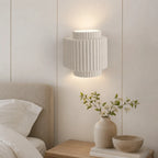 Modern Cylinder Resin Fluted Wall Sconce Up Down - Image 4