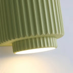 Modern Cylinder Resin Fluted Wall Sconce Up Down - Image 10