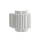 Modern Cylinder Resin Fluted Wall Sconce Up Down - Image 5