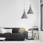 Contemporary Pendant Light Sleek Ceiling Lamp for Home Interiors