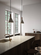 Contemporary Pendant Light Sleek Ceiling Lamp for Home Interiors