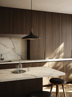 Contemporary Pendant Light Sleek Ceiling Lamp for Home Interiors
