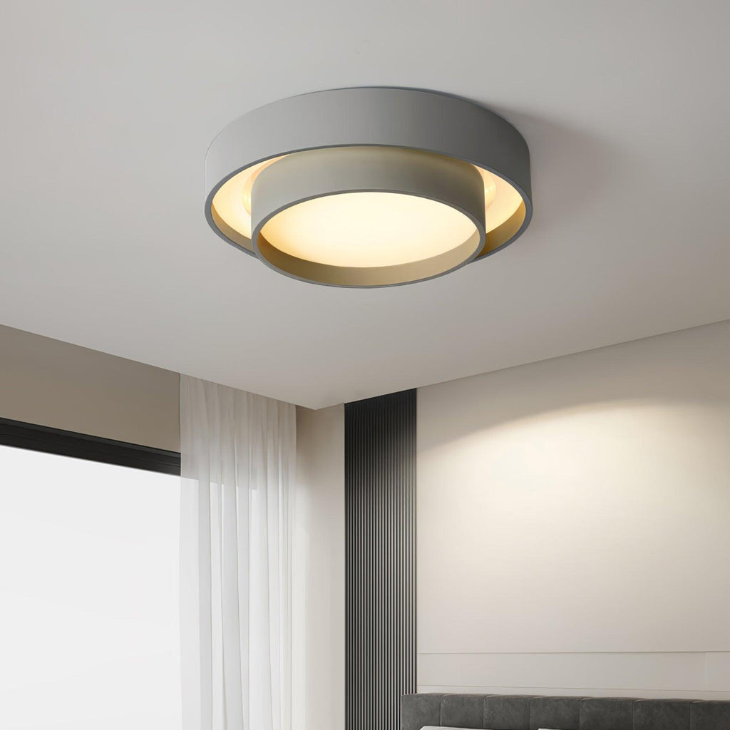 Norvyn: Runde LED-Deckenleuchte im nordischen Art-Déco-Stil – für Wohnzimmer & Schlafzimmer - Image 16