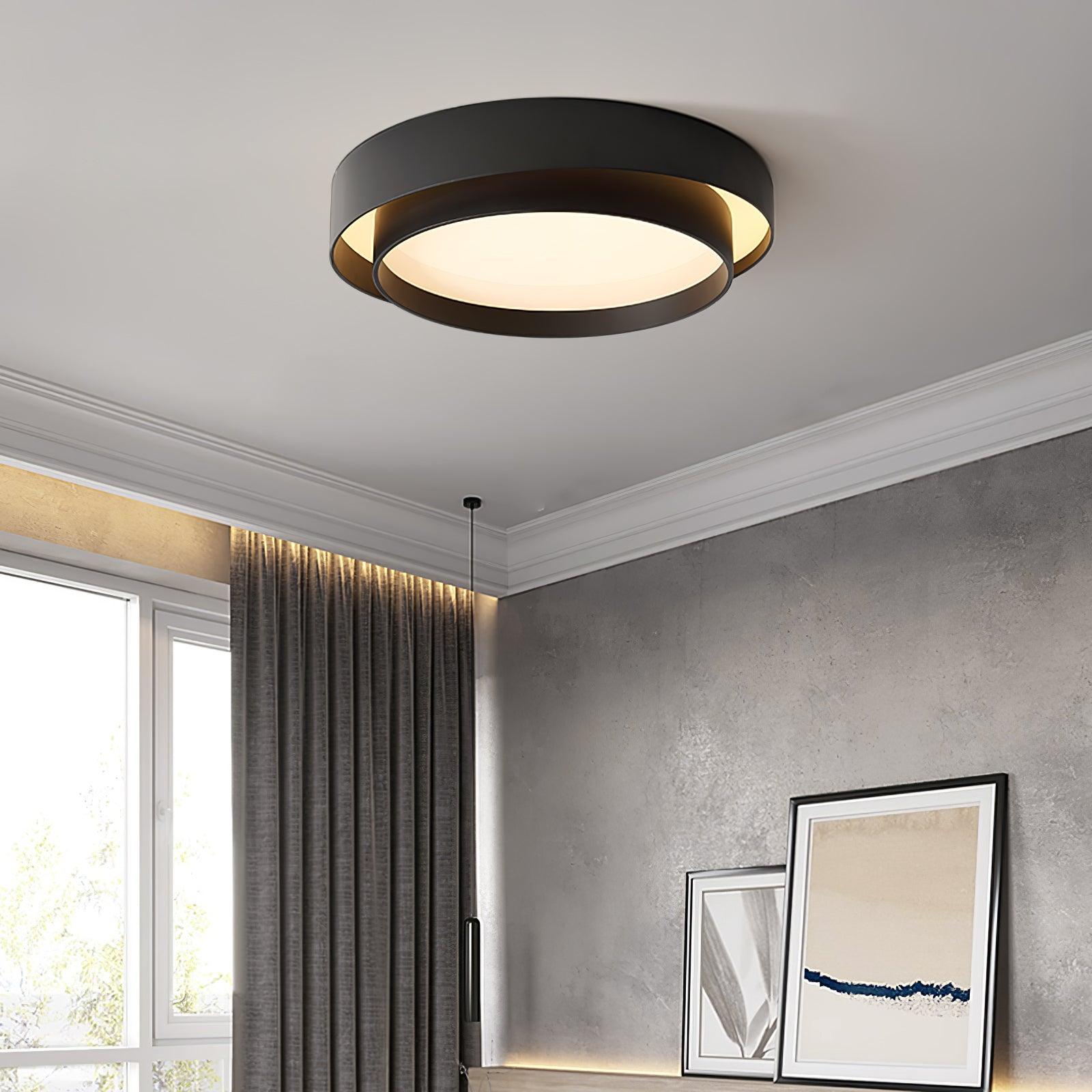 Norvyn: Runde LED-Deckenleuchte im nordischen Art-Déco-Stil – für Wohnzimmer & Schlafzimmer - Image 21