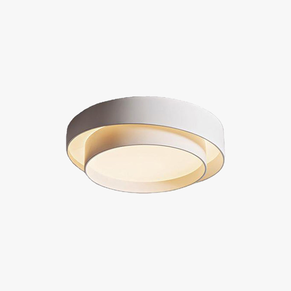 Norvyn: Runde LED-Deckenleuchte im nordischen Art-Déco-Stil – für Wohnzimmer & Schlafzimmer