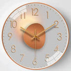 Silent Modern Wall Clock Minimalist Home Accent