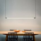Nuvria Moderne LED Pendelleuchte Schwarz Metall – Für Wohn- und Esszimmer - Image 2