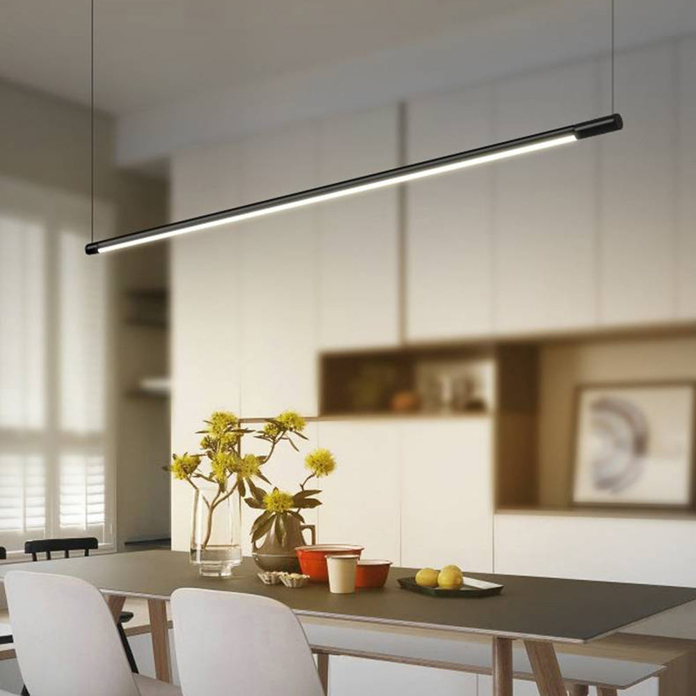 Nuvria Moderne LED Pendelleuchte Schwarz Metall – Für Wohn- und Esszimmer - Image 3