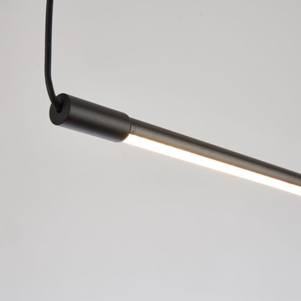 Nuvria Moderne LED Pendelleuchte Schwarz Metall – Für Wohn- und Esszimmer - Image 6
