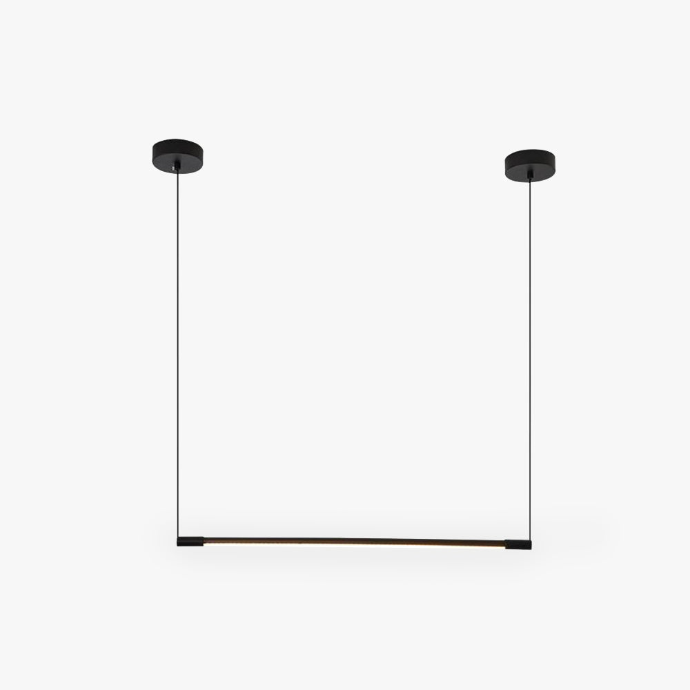 Nuvria Moderne LED Pendelleuchte Schwarz Metall – Für Wohn- und Esszimmer