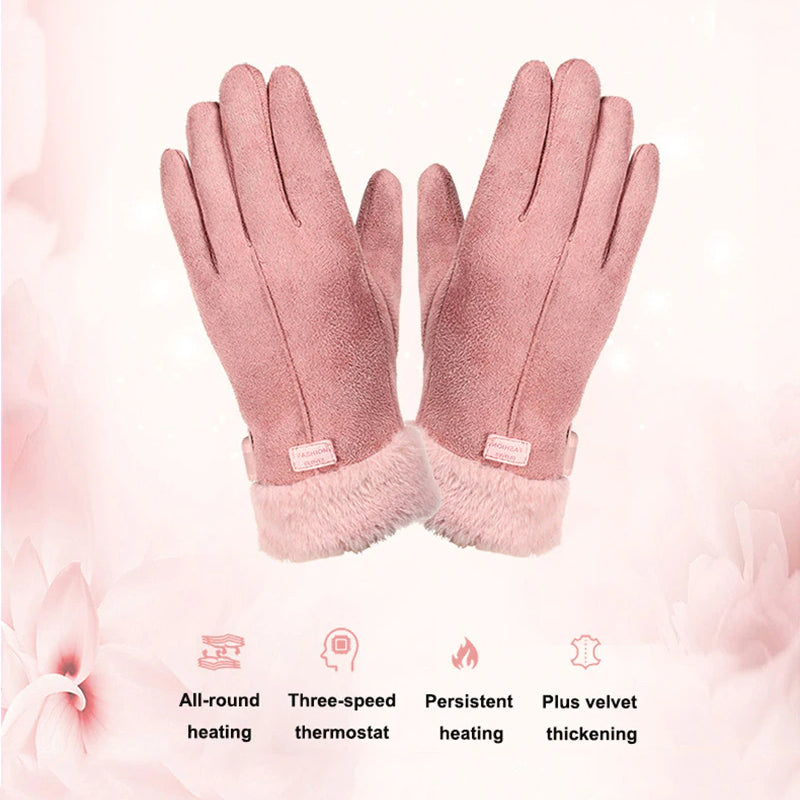 Women’s Rechargeable Heated Gloves Fast Warm-Up & All-Day Heat - Image 8