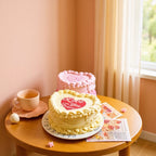 Soft Squishy Birthday Cake Toy Cute Kawaii Cake Gift Box Set