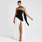 Women's Long Sleeve Bodycon Dress Ruched Round Neck Fall Winter Party