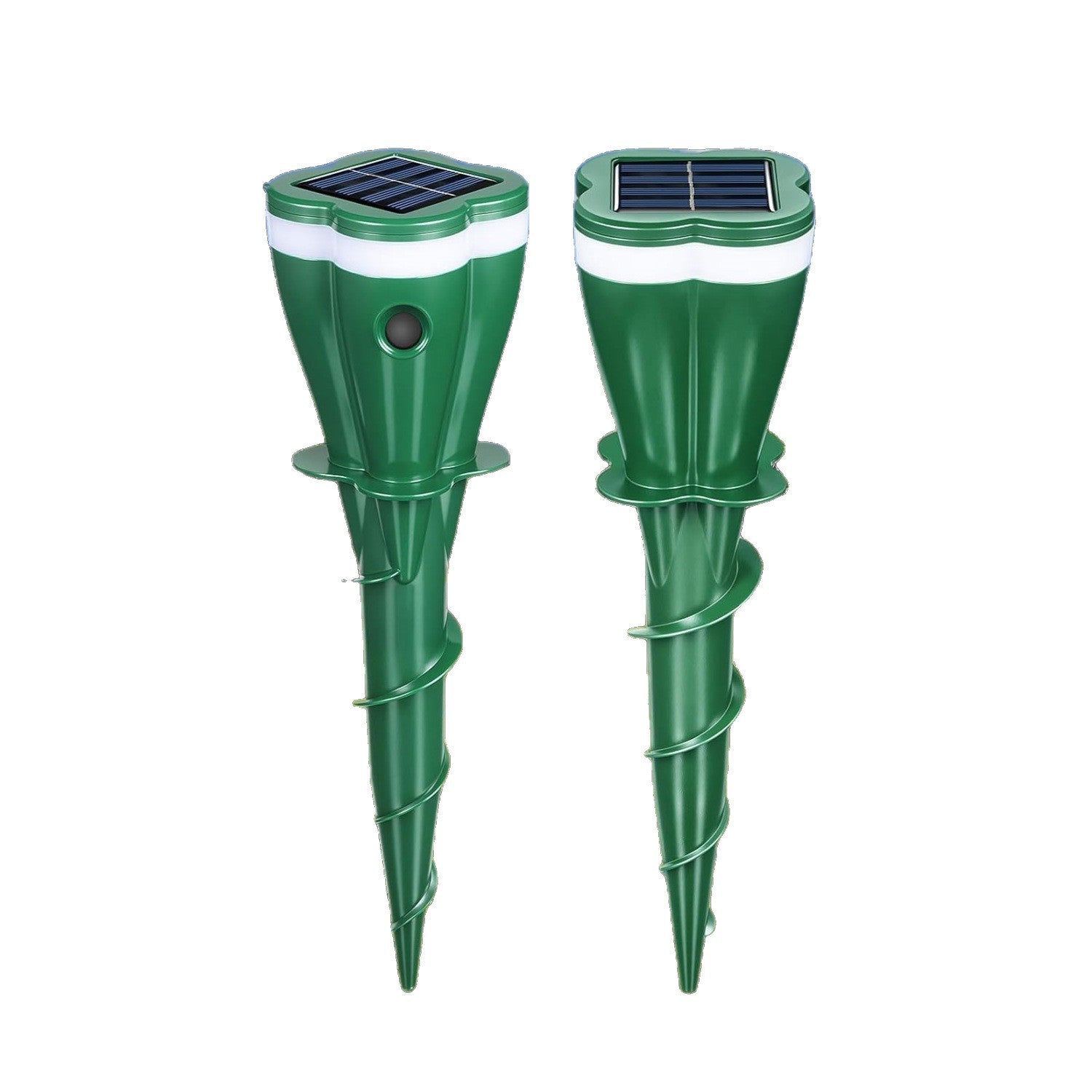 Solar Mole Repellent Stakes Waterproof Sonic Vole Gopher Deterrent Yard