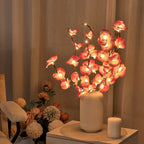 LED Olive Branch Decor Soft Warm-White Ambient Lighting