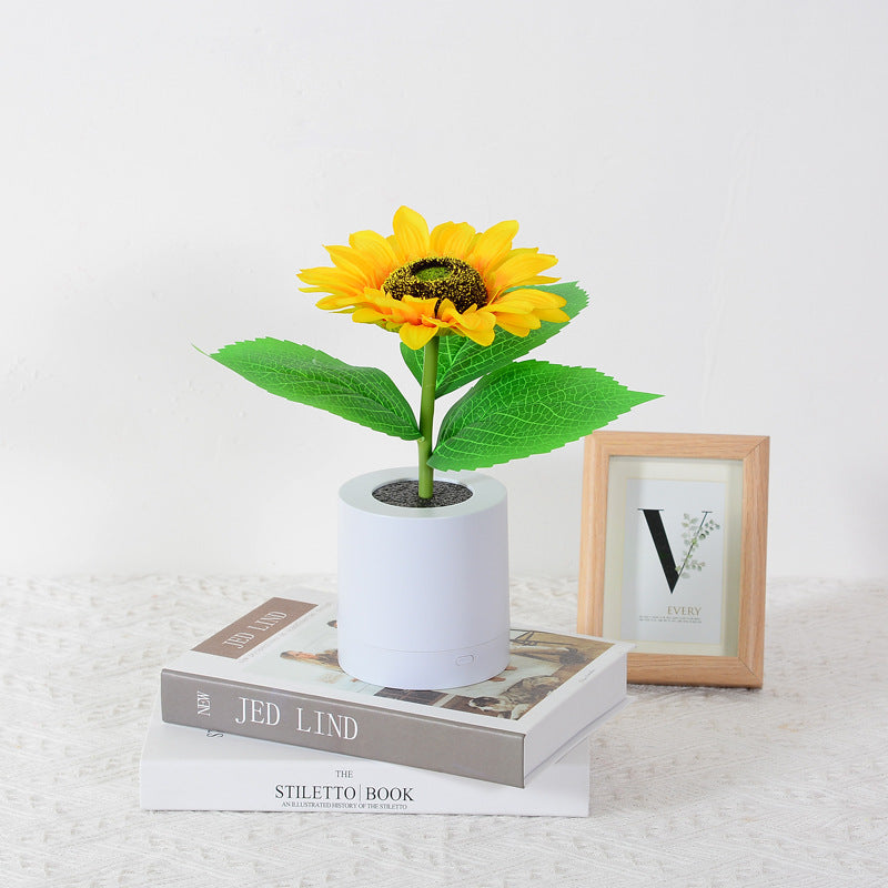 Sunflower LED Lamp Cheerful Decorative Flower Light