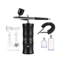 Cordless Airbrush Kit Compressor Portable Handheld Spray Gun Nails Cake Decorating