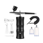 Cordless Airbrush Kit Compressor Portable Handheld Spray Gun Nails Cake Decorating