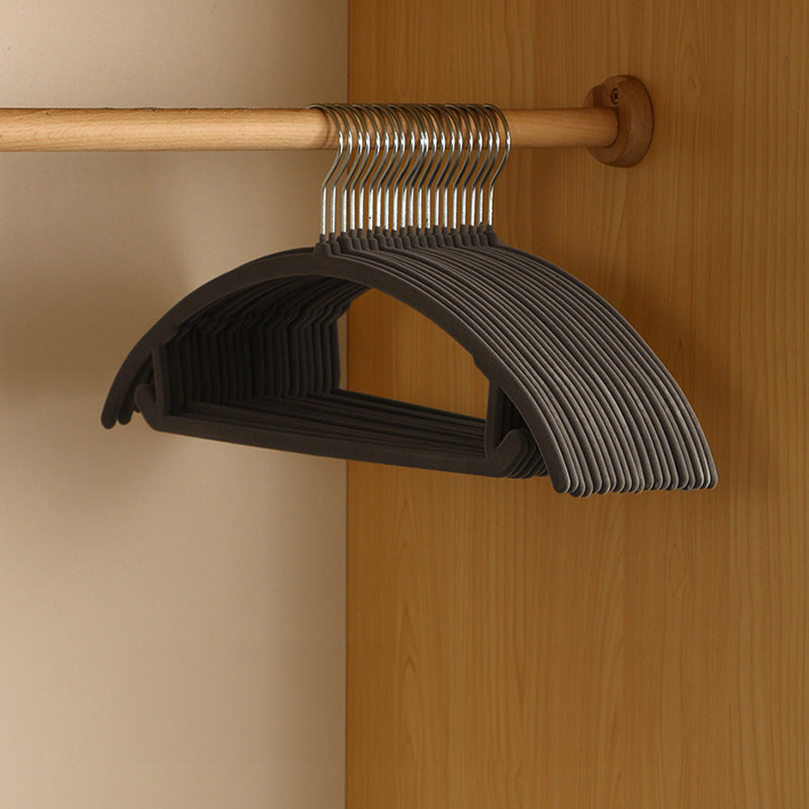 Slimline Closet Organizer Hangers Anti‑Slip Set of 10