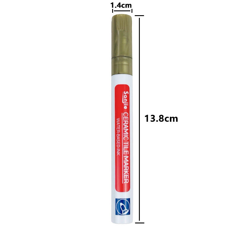 Waterproof Grout Pen White Mold Resistant Tile Marker Restorer