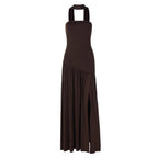 Women's Long Sleeve Bodycon Dress Ruched Round Neck Fall Winter Party - Image 5