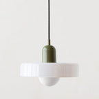 Contemporary Art Deco Pendant Light Colorful Glass Hanging Lamp