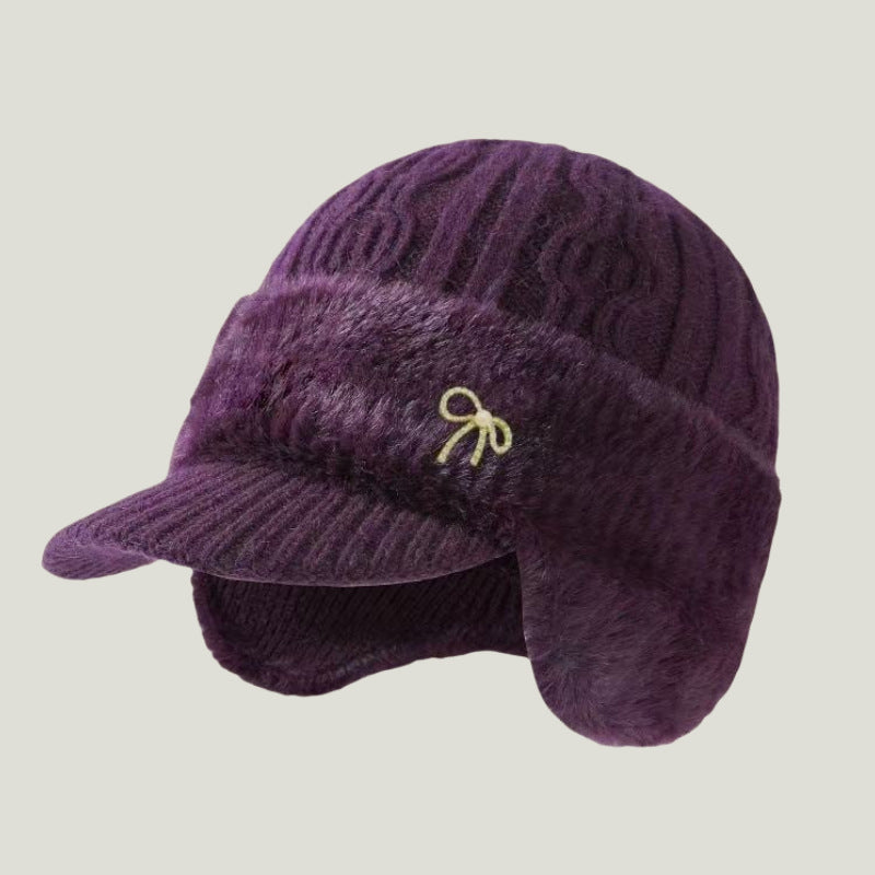 Knit Trapper Hat Ear Flaps - Image 20