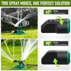 360 Degree Rotating Garden Sprinkler Automatic Lawn Watering System