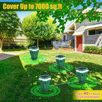 Solar Mole Repellent Stakes Waterproof Sonic Vole Gopher Deterrent Yard