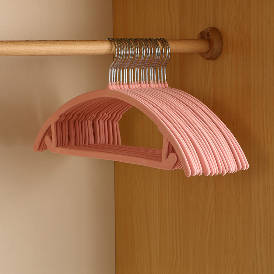Slimline Closet Organizer Hangers Anti‑Slip Set of 10