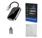 Wireless CarPlay & Android Auto Adapter Plug & Play, Bluetooth 5.2, 5G WiFi