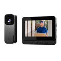 Wireless Doorbell Monitor 4.3" Screen Two-Way Audio Night Vision