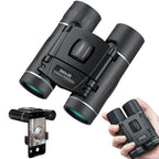 Portable 40X Binoculars Wide-View Travel & Adventure Use