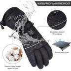 Adjustable Warming Gloves with Quick Heat Function