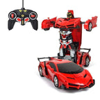 Remote Control Car with Robot Transformation & LED Lights