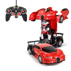 Remote Control Car with Robot Transformation & LED Lights