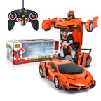Remote Control Car with Robot Transformation & LED Lights
