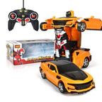 Remote Control Car with Robot Transformation & LED Lights