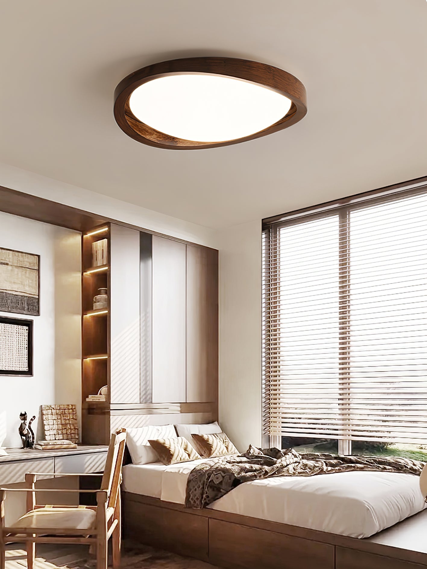 Curved Edge Ceiling Lights for Modern Interiors